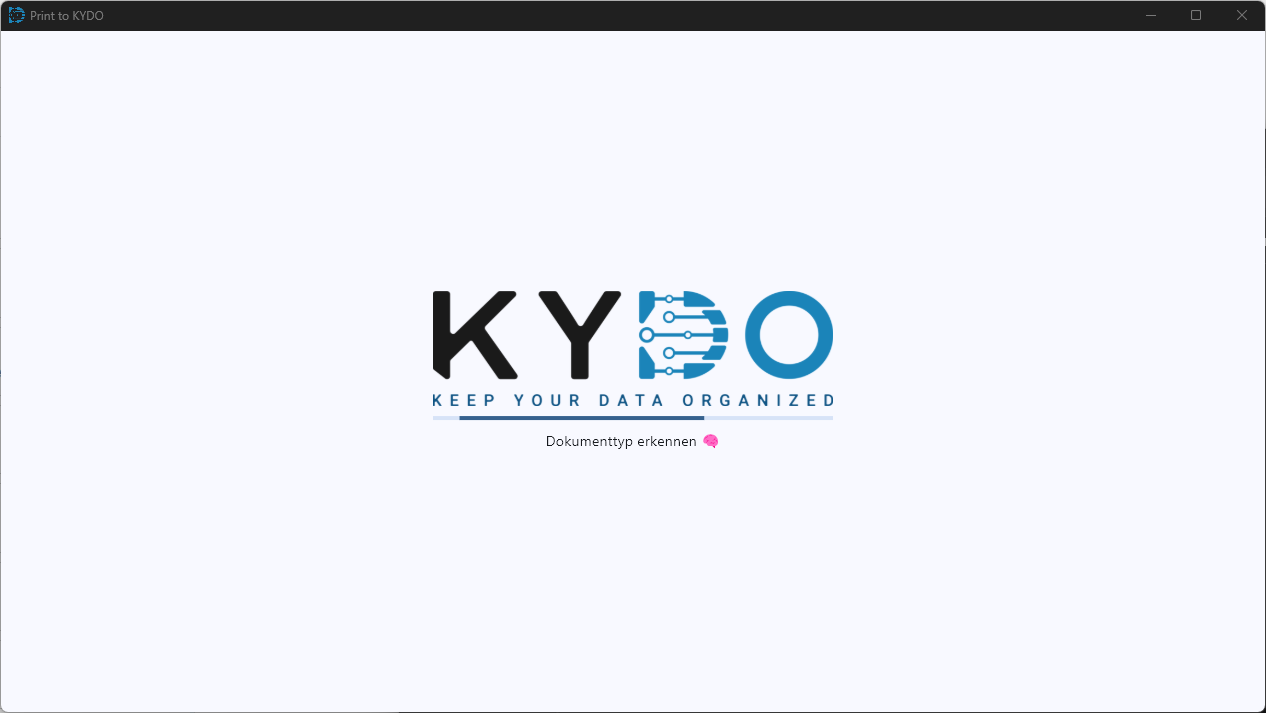 Print to KYDO — automatic doc type recognition